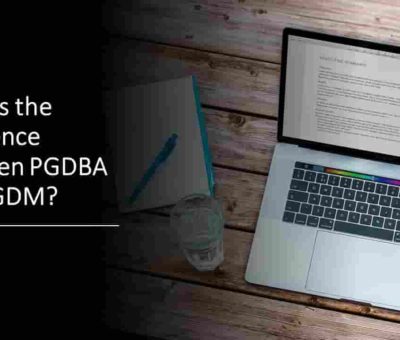 Difference between PGDBA and PGDM