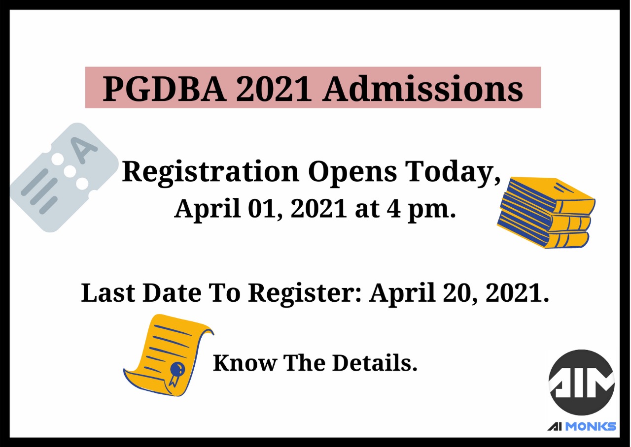 PGDBA Admissions 2021-2023