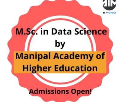 msc data science mahe admission